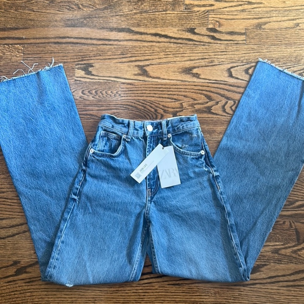 Zara wide leg jeans
